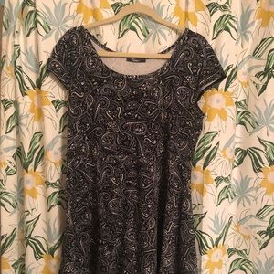 XL b&w patterned dress✨